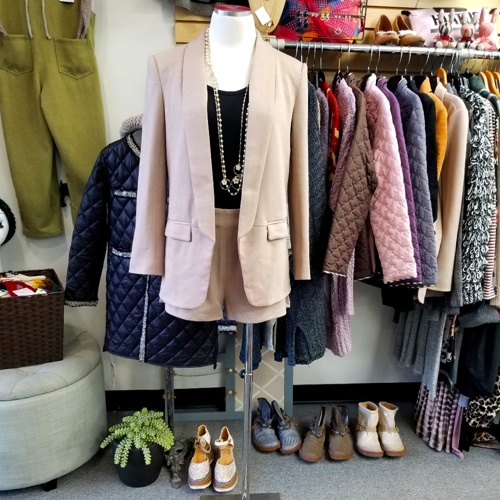 Blazer coat & Shorts